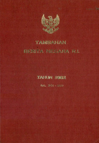 Tambahan berita negara ri : tahun 1982 no. 301-350