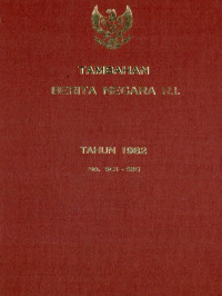 Tambahan berita negara ri : tahun 1982 No. 501-550