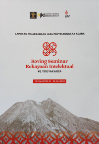 Image of Laporan pelaksanaan jasa penyelenggara acara : roving seminar kekayaan intelektual #2 Yogyakarta : Yogyakarta, 21-22 Juli 2022