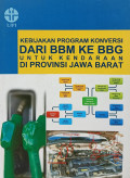 Kebijakan program konversi dari bbm ke bbg untuk kendaraan di provinsi Jawa Barat