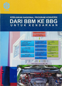 Kebijakan Nasional program konversi dari bbm ke bbg untuk kendaraan