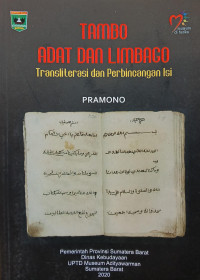 Image of Tambo adat dan limbago transliterasi dan perbincangan isi