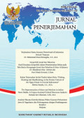 Jurnal penerjemahan : vol. 10, no.2 desember 2023