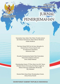 Jurnal penerjemahan : vol. 8, no. 1 juli 2021