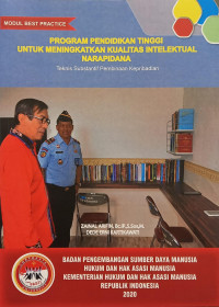 Program pendidikan tinggi untuk meningkatkan kualitas intelektual narapidana