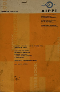 Image of Xxxxvii congress - rio de janeiro 1998 (May 24-29, 1998) : executive committee council of Presidents general assembly: report on the sessions and resolutions