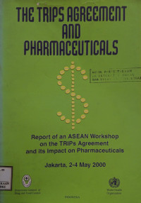 Image of The trips agreement and pharmaceuticals
