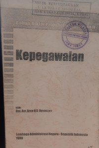 Bahan diklat prajabatan golongan II