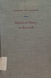 Image of Statiscal theory in research