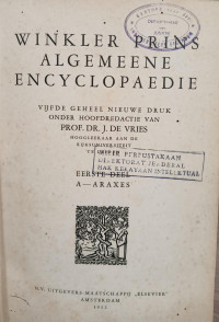 Image of Winkler prins algemeene encyclopaedie : 1