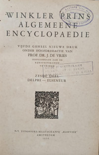 Image of Winkler prins algemeene encyclopaedie : 6