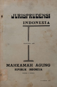 Jurisprudensi Indonesia : 11/71