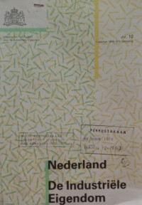 Image of Nederland de industriele eigendom : 1 oktober 1998, 87e jaargang nr. 10