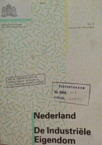 Image of Nederland de industriele eigendom : 3 februari 1997, 86e jaargang nr. 2