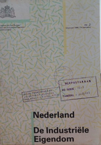 Image of Nederland de industriele eigendom : 18 januari 1988, 77e jaargang  nr. 2