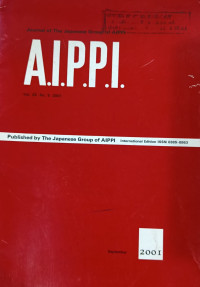 Image of Journal of the japanese group of aippi : A.I.P.P.I vol.26 no.5 september 2001