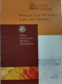 Image of Intellectual propety laws and treaties 2nd year - no.9 september 1999