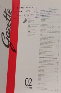 Image of Gazette 02 : 22.01.1996
