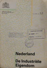 Image of Nederland de industiele eigendom : nr. 9 (4 mei 1987, 76e jaargang)
