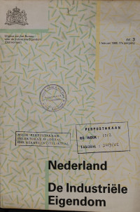 Image of Nederland de industiele eigendom : nr. 3 (1 februari 1988, 77e jaargang)