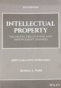 Image of Intellectual property : valuation, exploitation, and infringement damages