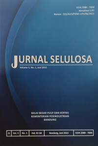 Image of Jurnal selulosa volume 5, no.1, juni 2015