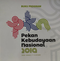 Image of Buku program pekan kebudayaan nasional 2019