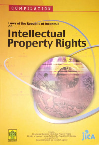 Image of Compilation laws of the republic of indonesia on intellectual property rights