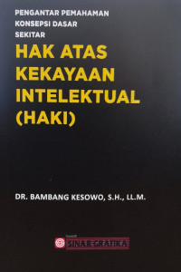 Image of Pengantar pemahaman konsepsi dasar sekitar hak atas kekayaan intelektual ( haki )