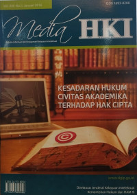 Image of Media hki kesadaran hukum civitas akademika terhadap hak cipta
