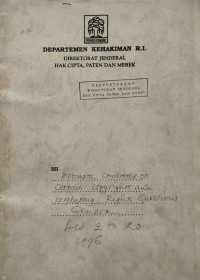 Image of Diplomatic conference on certain copyright and neighboring rights questions december 2 to 20 1996
