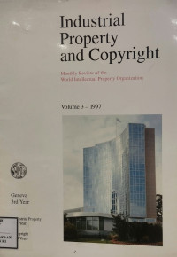 Image of Industrial propert and copyright  3rd year vol.3 - 1997