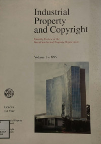 Image of Industrial property and copyright 1st year vol. 1 - 1995
