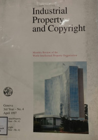 Image of Industrial property and copyright 3rd year - no. 4 April 1997