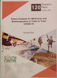 Image of Patent Analysis For Medicines And Biotherapeutics In Trials To Treat COVID - 19