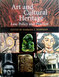 Image of Art and cultural heritage : law policy and practice