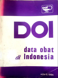 Image of Data obat di Indonesia : ketrangan lengkap dari obat - obat yang beredar di Indonesia