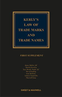 Kerly's law of trade marks and trade names : fourteenth edition