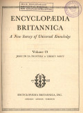 Encyclopedia Britannica : a new survey of universal knowledge vol. 13