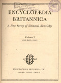 Encyclopedia britannica a new survey of  universal knowledge vol. 5