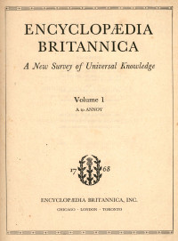Image of Encyclopedia britannica : a new survey of universal knowledge vol. 1
