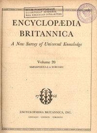 Encyclopedia britannica : a new survey of universal knowledge vol. 20