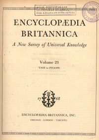 Encyclopedia britannica : a new survey of universal knowledge vol. 23