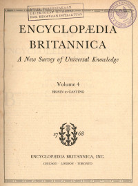 Image of Encyclopedia britannica : a new survey of universal knowledge vol. 4