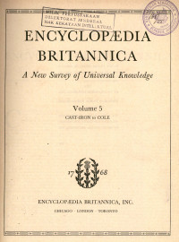 Image of Encyclopedia britannica a new survey of  universal knowledge vol. 5