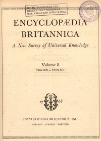 Image of Encyclopedia britannica : a new survey of universal knowledge vol. 8