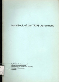 Image of Handbook of the TRIPS agreement