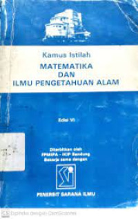Image of Kamus istilah matematika dan ilmu pengetahuan alam