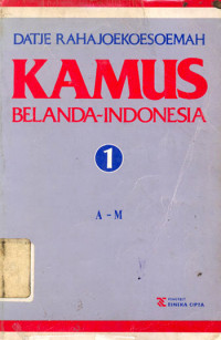 Kamus Belanda - Indonesia 1