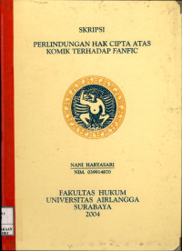 Image of Skripsi : perlindungan hak cipta atas komik terhadap fanfic